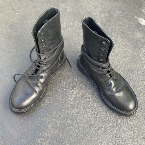 Ann Demeulemeester combat boots size 38.5 - Picture 2 of 4